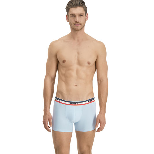LEVIS 200SF SPRTSWR LOGO COLOR BOXER BRIEF 2P