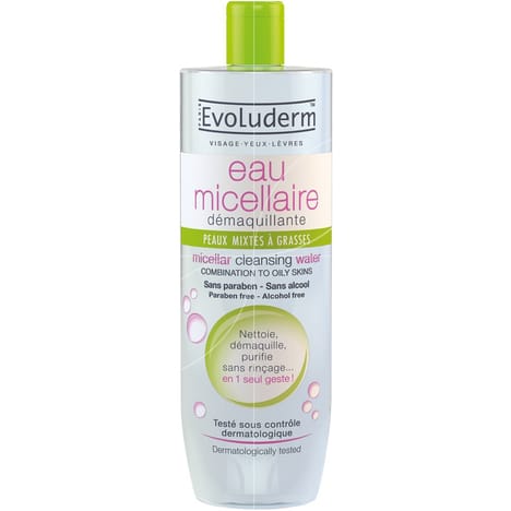 EVOLUDERM Мицелляр цэвэрлэгч /тослог арьс/