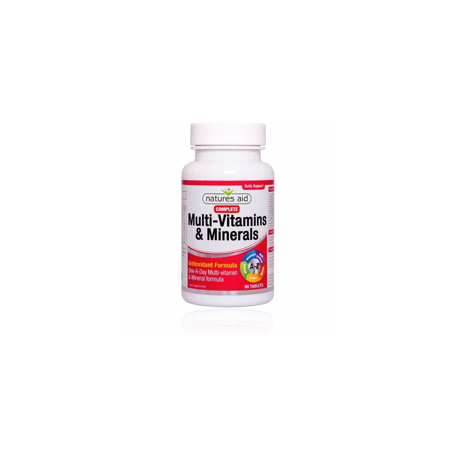 NATURE AID Complete Multi-Vitamin & Minerals 90s