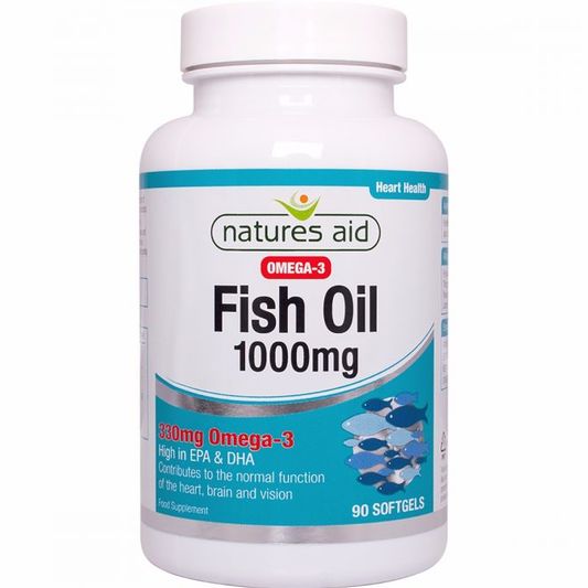 NATURE AID Fish Oil 1000mg 90s