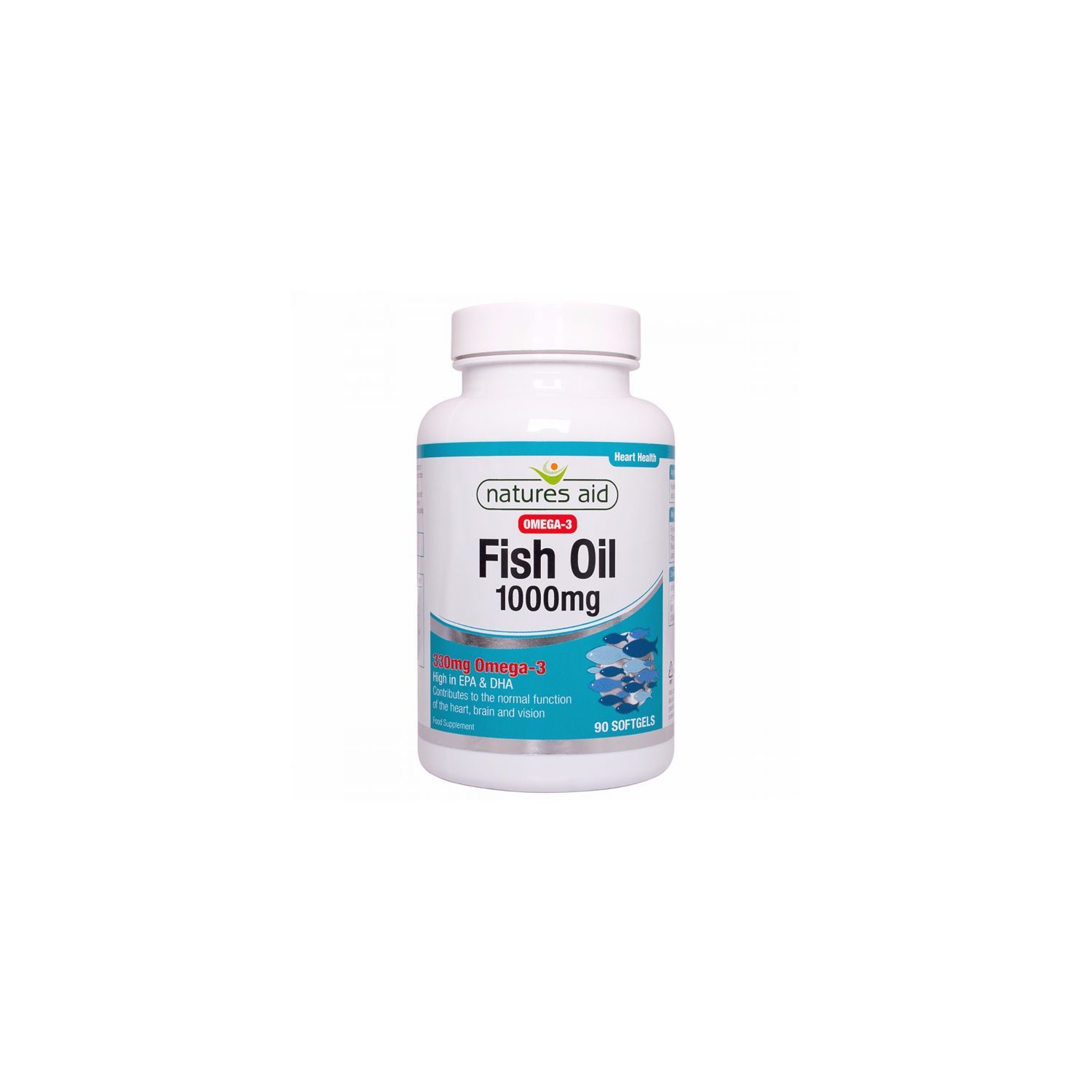 NATURE AID Fish Oil 1000mg 90s