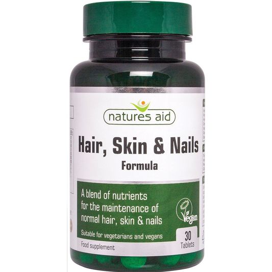 NATURE AID Hair, Skin & Nails Formula 30s