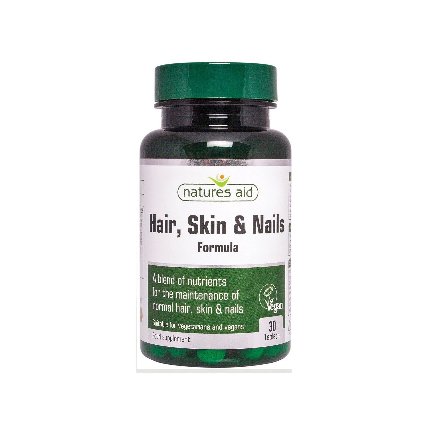 NATURE AID Hair, Skin & Nails Formula 30s