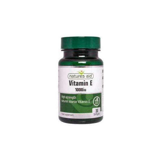 NATURE AID Vitamin E Super Strength 1000iu