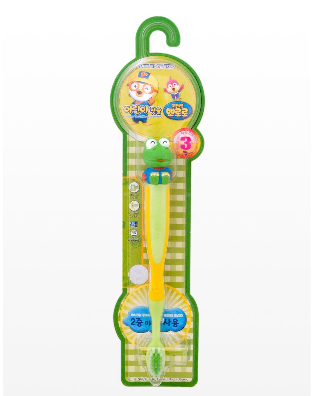 PORORO Шүдний сойз хүүхдийн  Crong зөөлөн үстэй  