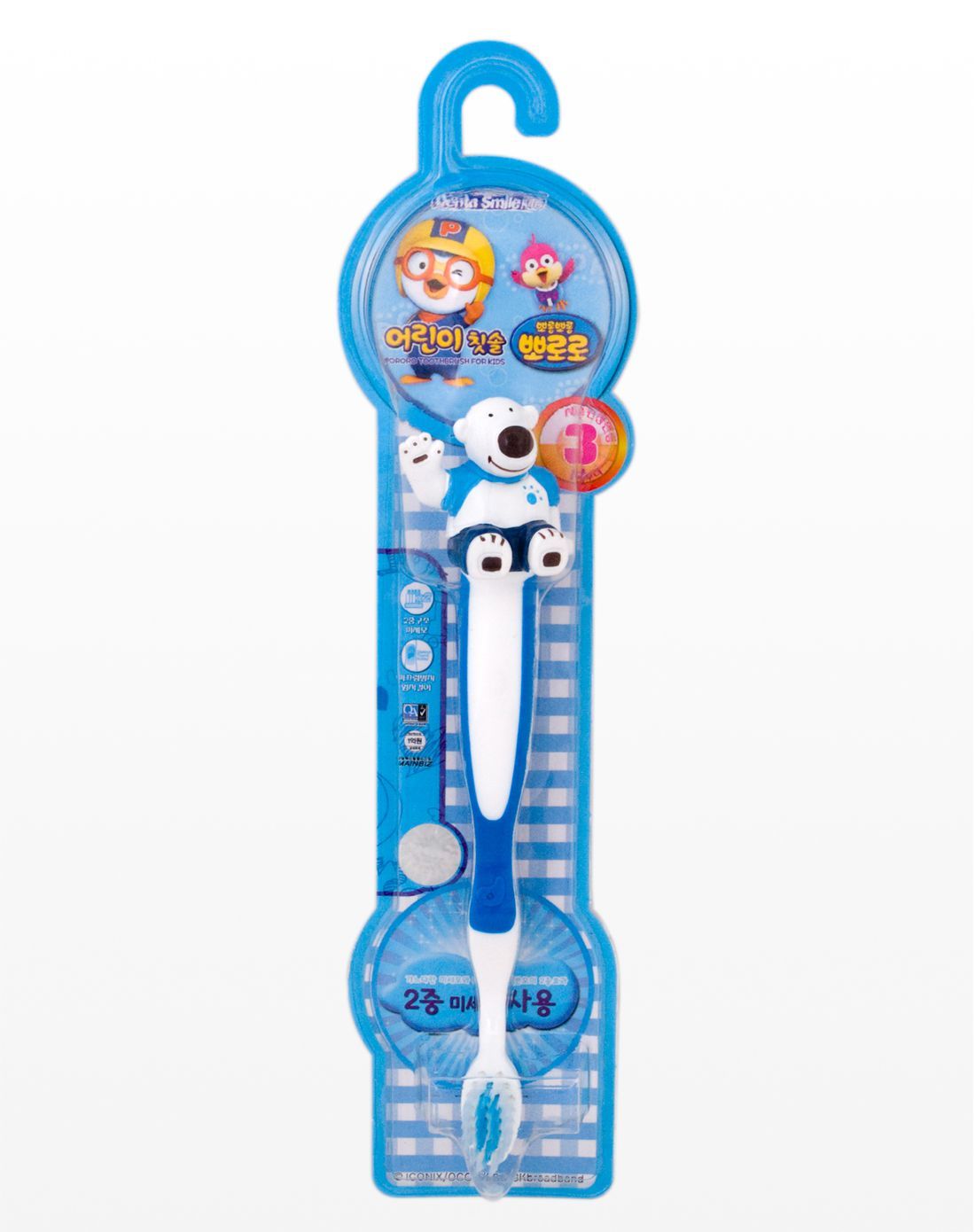 PORORO Шүдний сойз хүүхдийн  pobi зөөлөн үстэй  