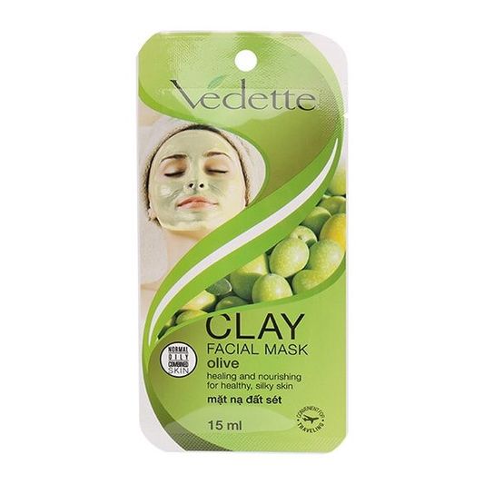 VEDETTE Нүүрний шавар маск Olive  15мл