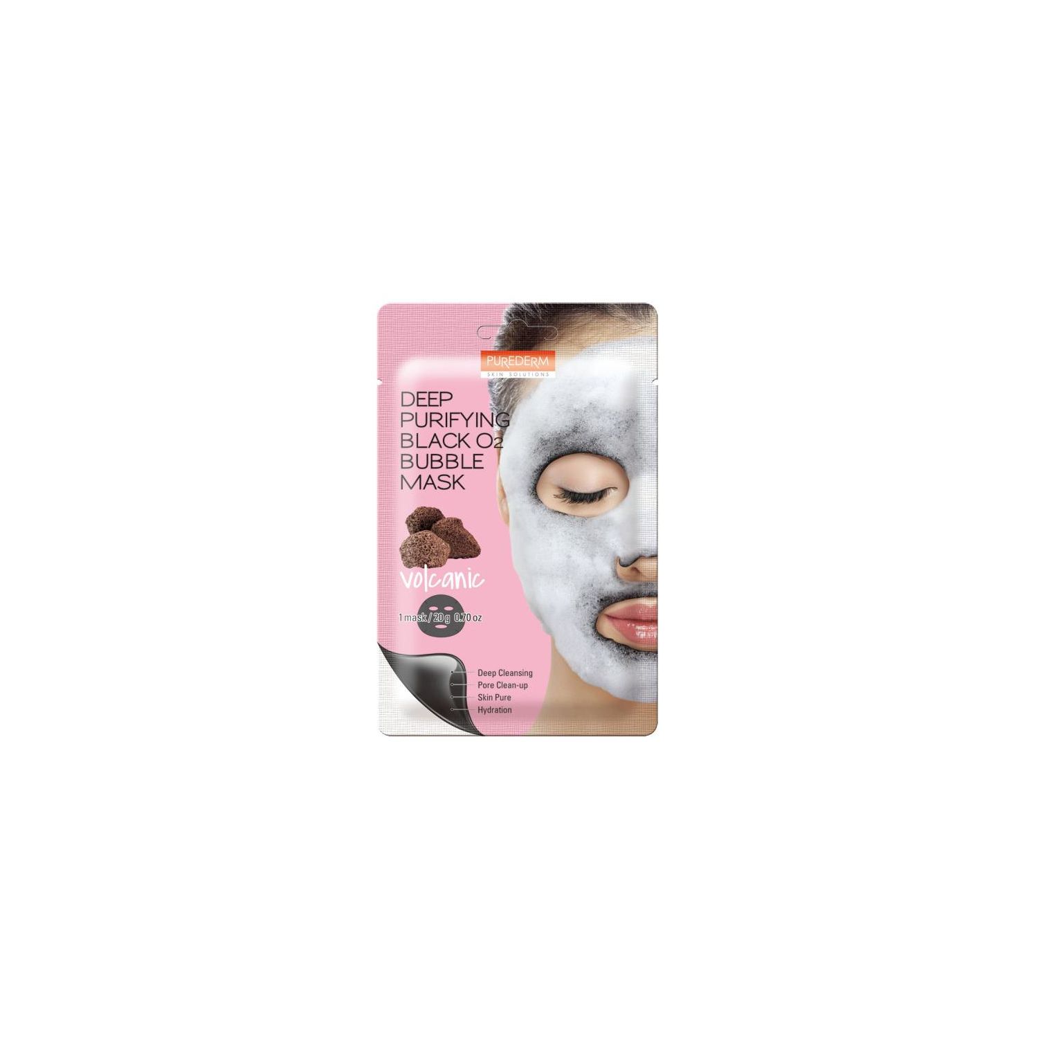 PUREDERM Хөөсөн маск Лаватай