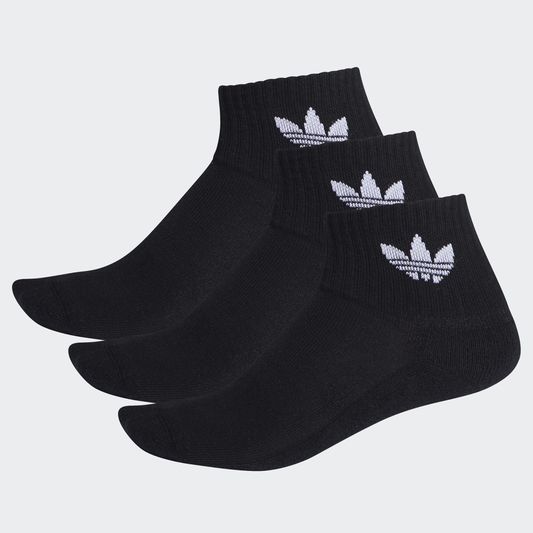 1/4 SOCKS 3P BLACK