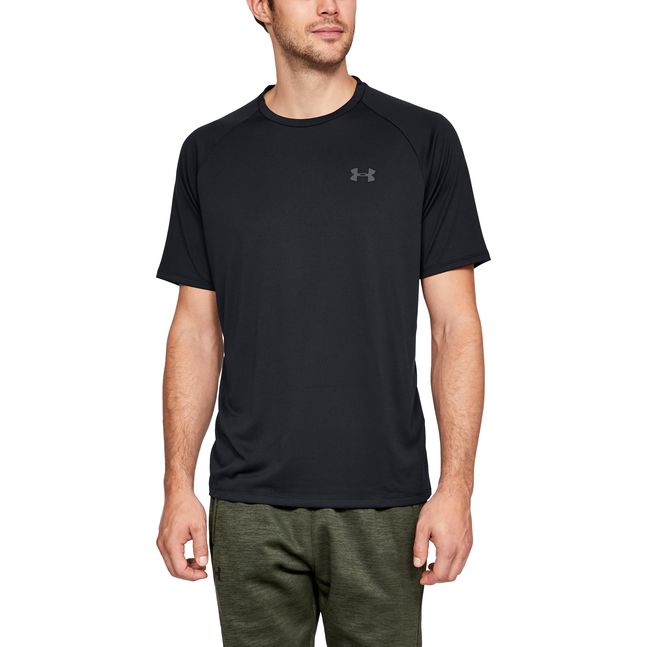 UA Tech 2.0 SS Tee-BLK