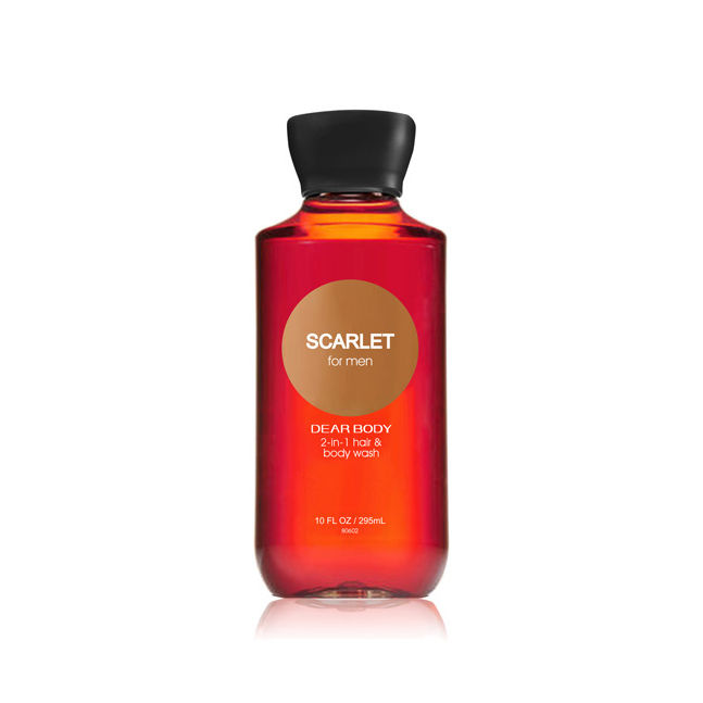 DEAR BODY Scarlet for men /hair and body wash/