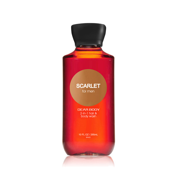 DEAR BODY Scarlet for men /hair and body wash/