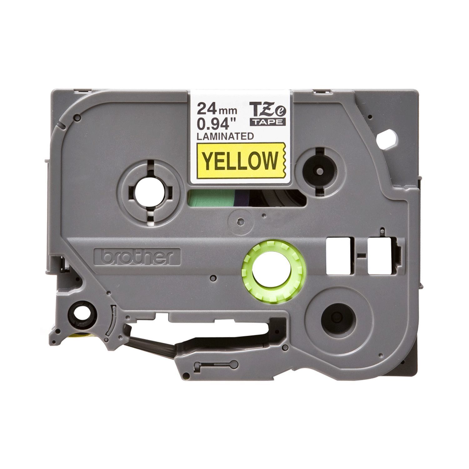 Brother шошго хэвлэгч цаас tze-651 /Black on Yellow 24mm/