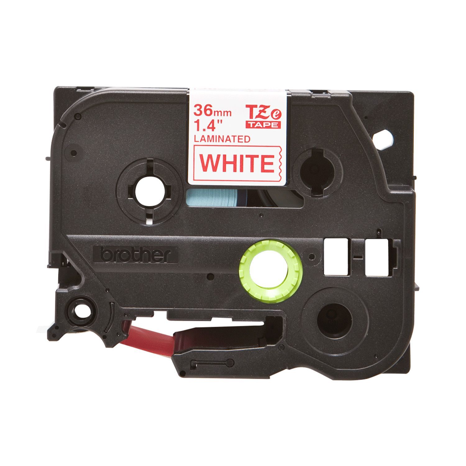 Brother шошго хэвлэгч цаас tze-262 /Red on White 36mm/