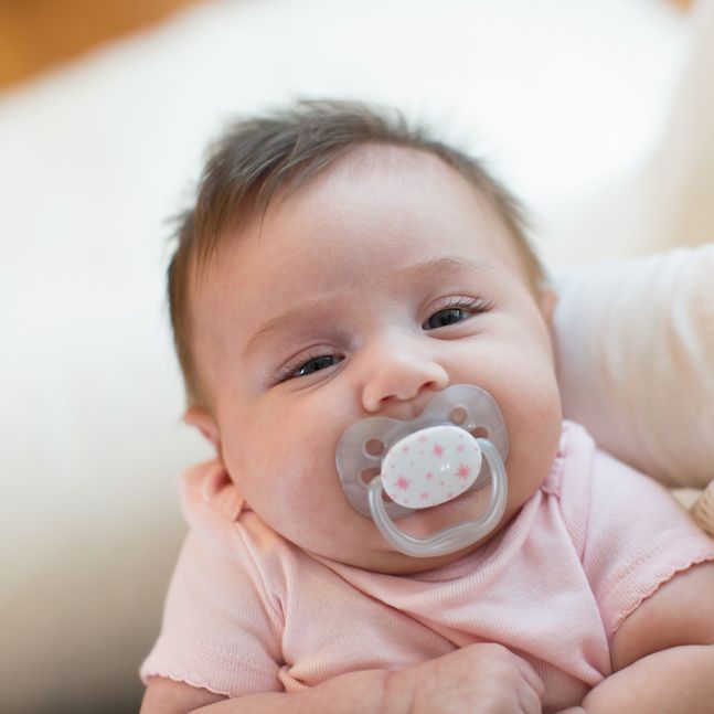 Advantage Pacifier - Stage 1, Pink, 2-Pack