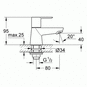 BauEdgePillar tap 1/2″ XS-Size