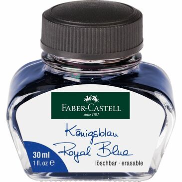 Ink glass blue erasable 30 ml