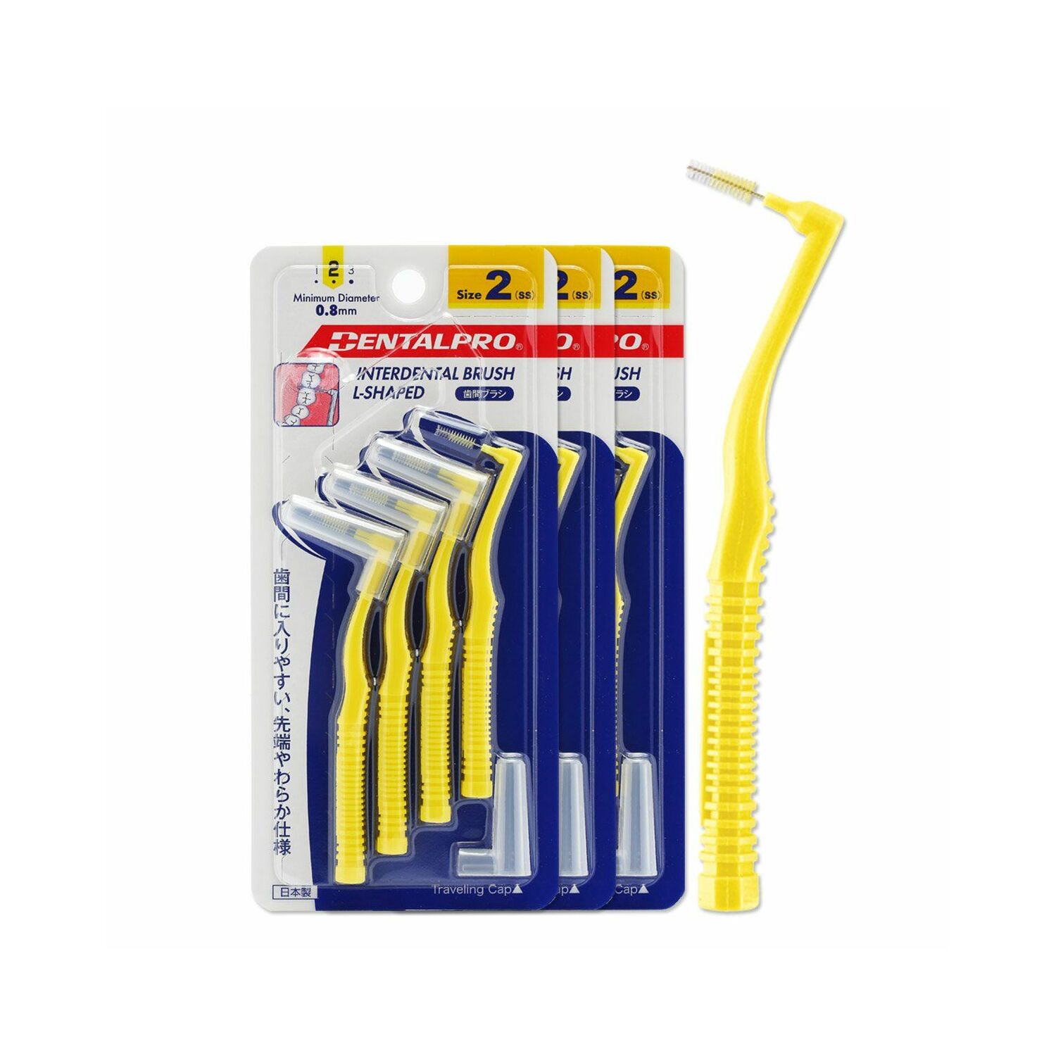 JACKS INTERDENTAL BRUSH 10P (SS)