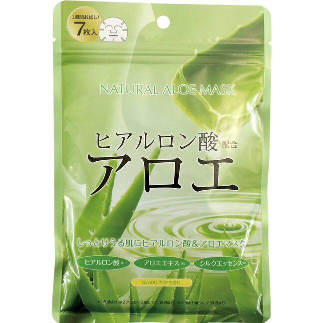 JAPAN GALS НАТУРАЛ МАСК АЛОЕТОЙ  7ш