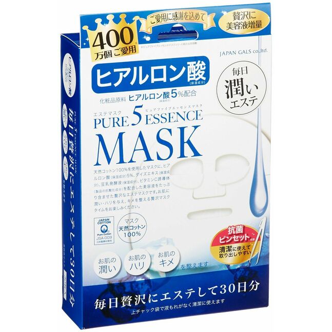 JAPAN GALS ХИАЛОРУНЫ ХҮЧИЛТЭЙ МАСК 30Ш