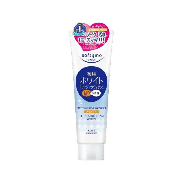 KOSE SOFTYMO CLEANSING FOAM WHITE 