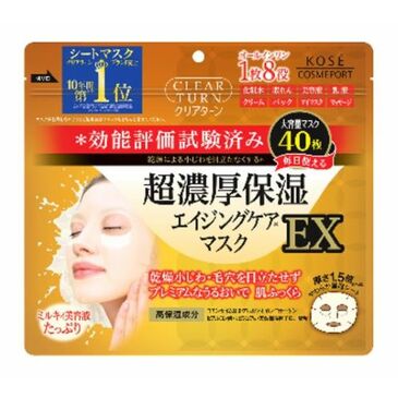 KOSE CLEAR TURN MOIST CHARGE EX MASK 40 