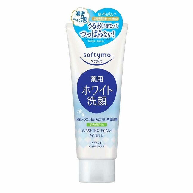 KOSE SOFTYMO WASHING FOAM WHITE 