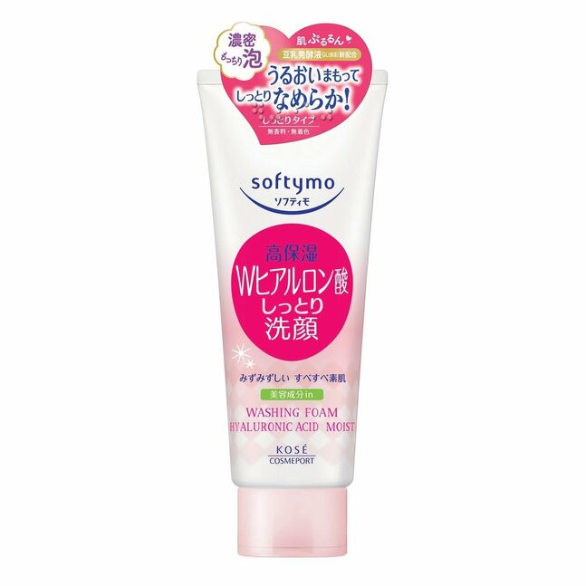 KOSE SOFTYMO WASHING FOAM　　HYALURONIC ACID　　MOIST 