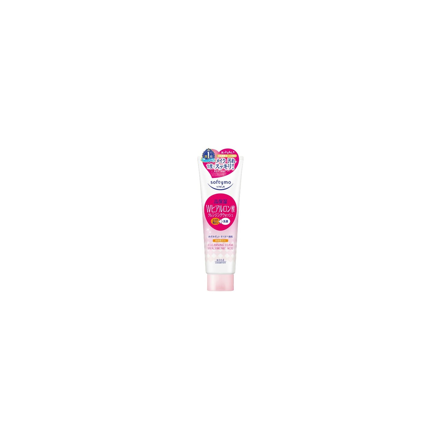 KOSE SOFTYMO CLEANSING FOAM HYALURONIC ACID