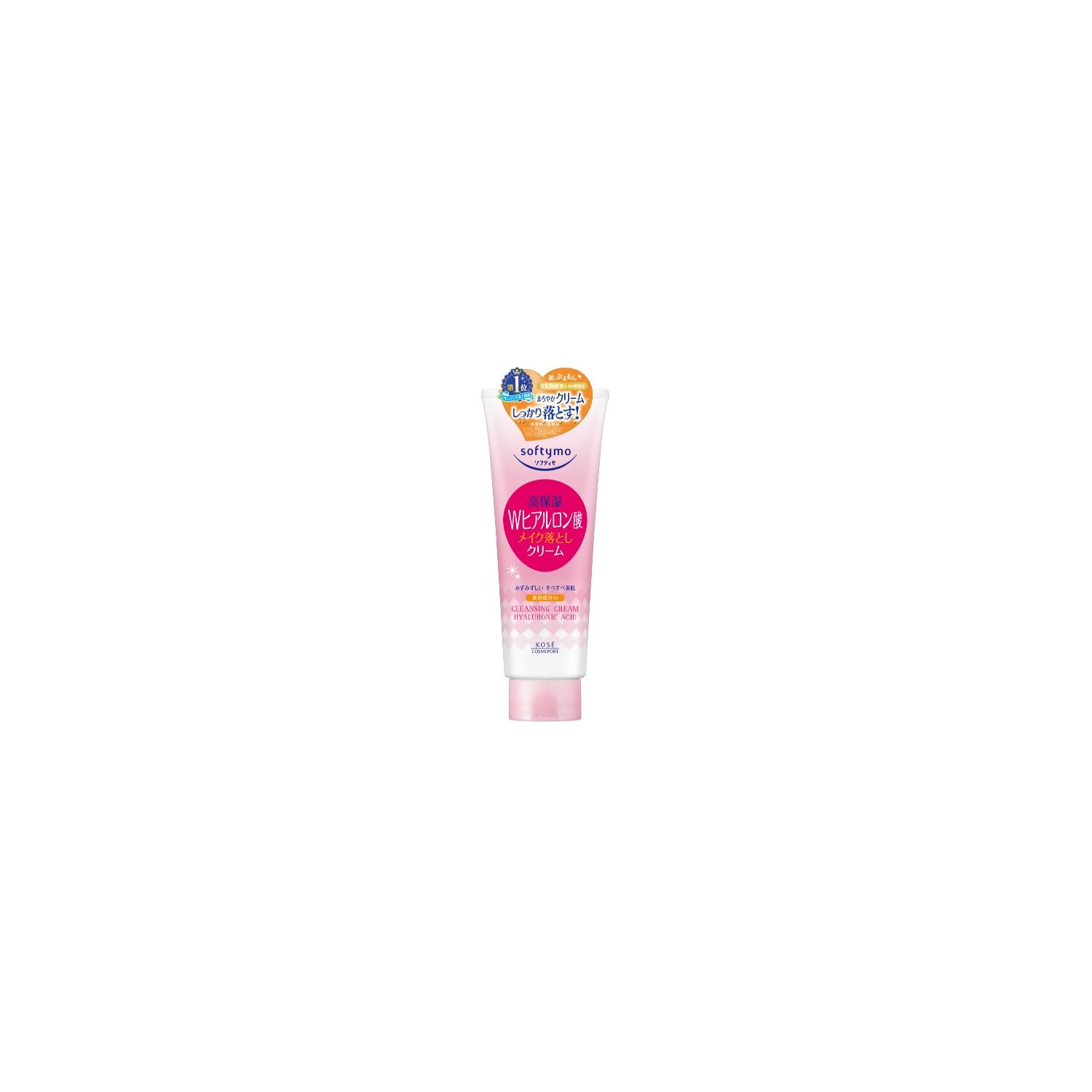 KOSE SOFTYMO CLEANSING CREAM HYALURONIC ACID 210g 