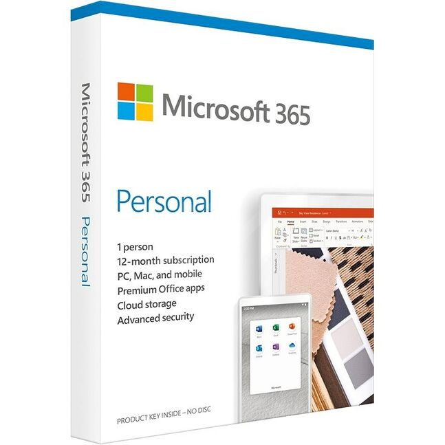 Microsoft 365 Personal, 1 Year