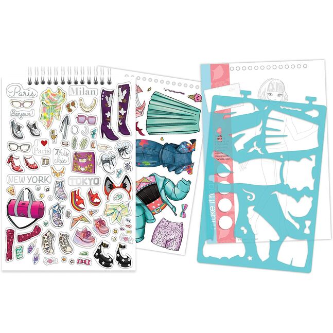 3207-Fashion Design Sketchbook: City Style Sketchbook