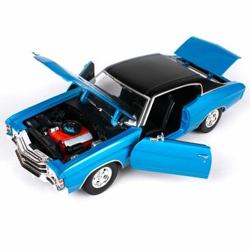 1:18  Chevrolet Chevelle SS454 sport coupe (Blue) 1971