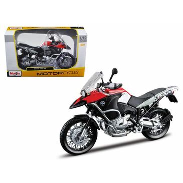 1:12 Motorcycles, Assorted, BMW R1200GS(Red/Black)
