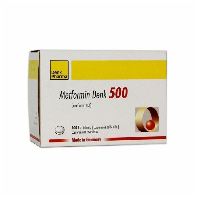 Метформин Денк 500 №100