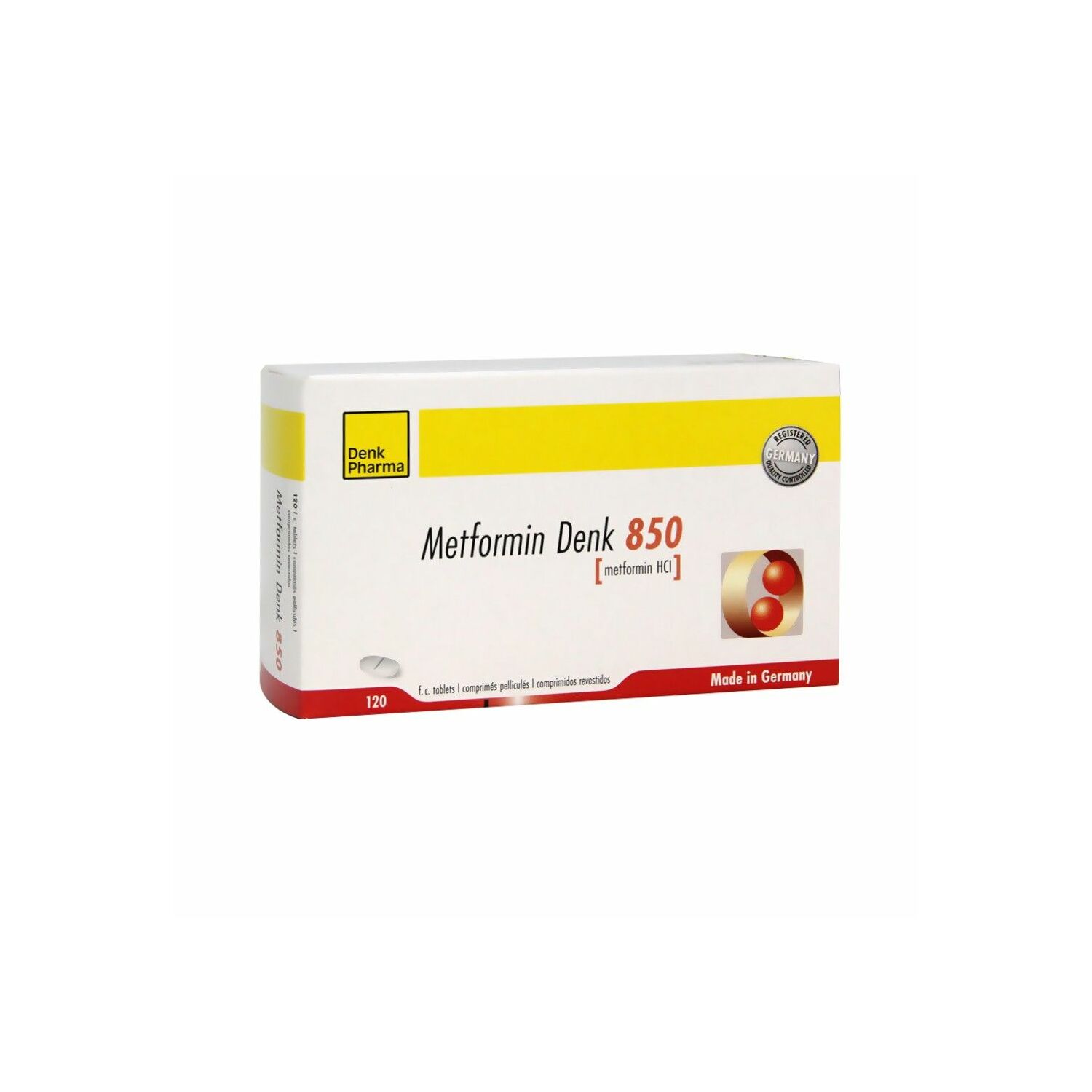Метформин Денк 850 №120