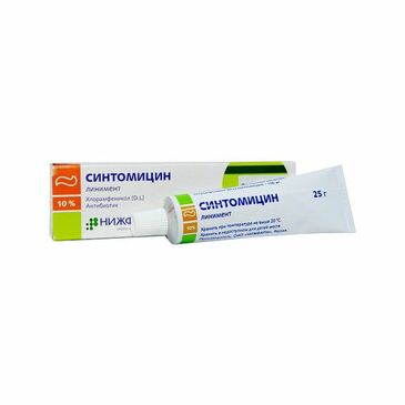 Синтомицин 10% 25гр №1 Stada