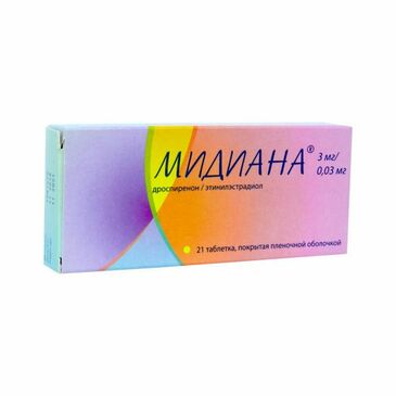 Мидиана 3мг/0.03мг №21