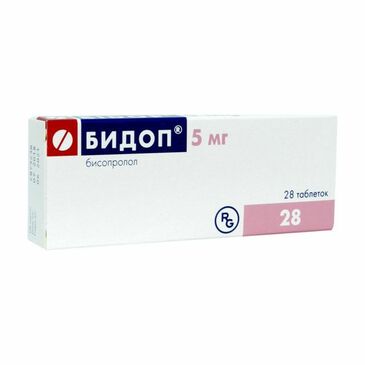 Бидоп 5мг №28
