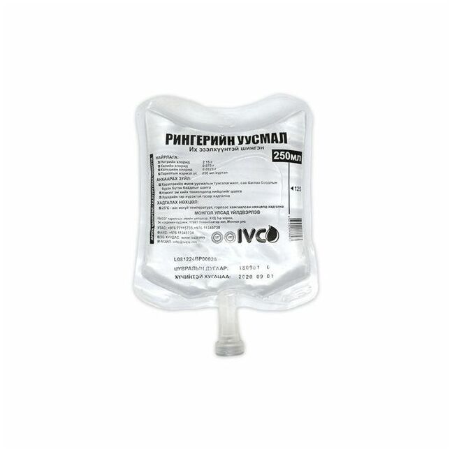 Рингер 250мл №1 IVCO