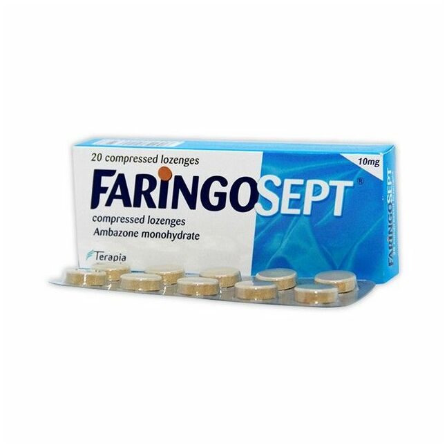 Фарингосепт 10мг №20