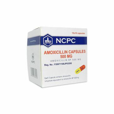 Амоксициллин 500мг №10 NCPC