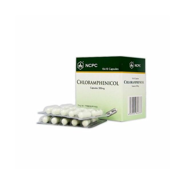 Хлорамфеникол 500мг №10  NCPC