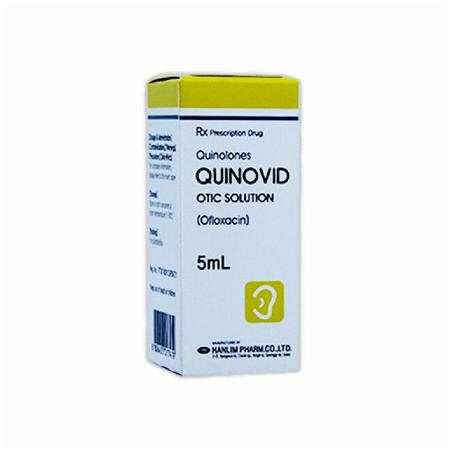 Офлоксацин /Quinovid/ 3мг 5мл №1