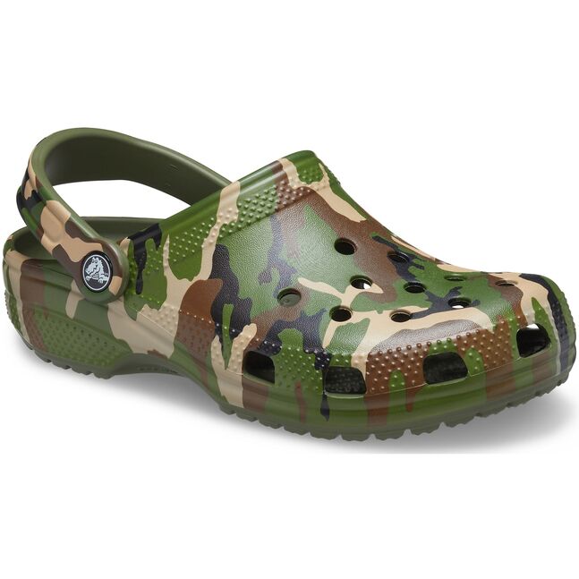 Classic Printed Camo Clog Agr/Mlti