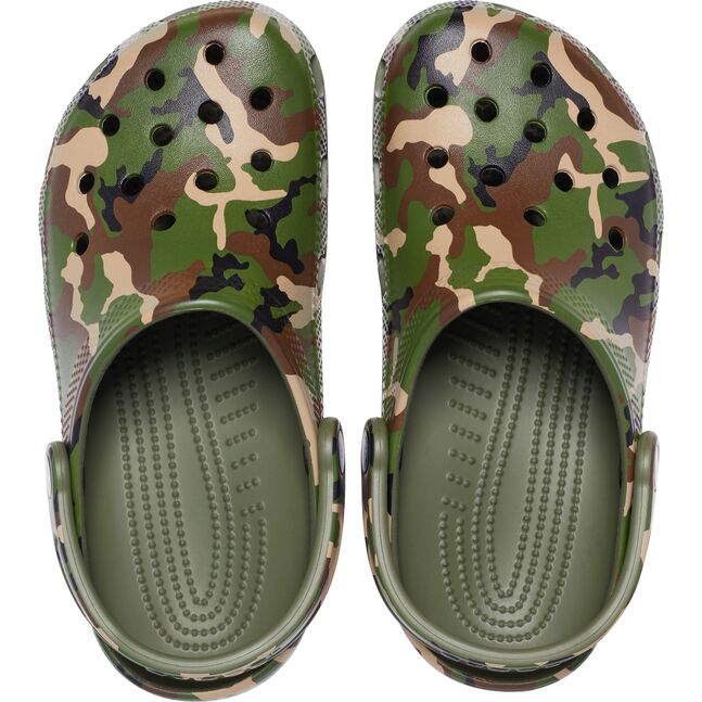 Classic Printed Camo Clog Agr/Mlti