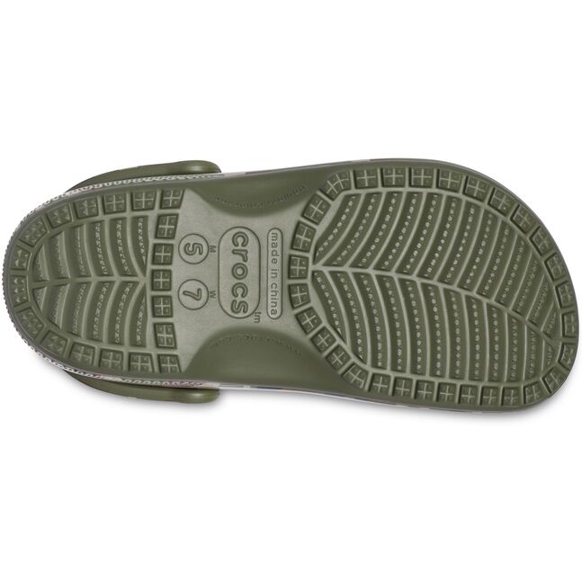 Classic Printed Camo Clog Agr/Mlti