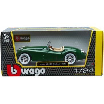 1:24 1951 Jaguar XK 120 Roadster(Dark Green)