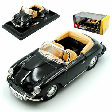 1:24 1961 Porsche 356B Cabriolet(Black)